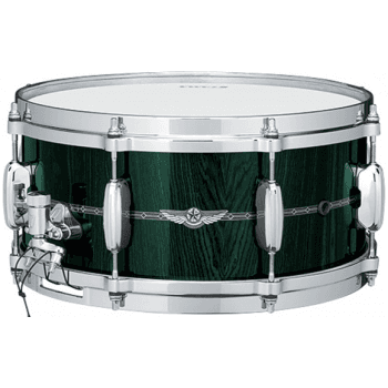 Tama star bubinga dark green cordia for bubinga shell only caja 14x6´5 tbs1465s-cdkg