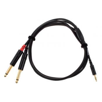 Cordial cfy 1,5 wpp cable 2 jack macho a minijack stereo macho 1,5 metros