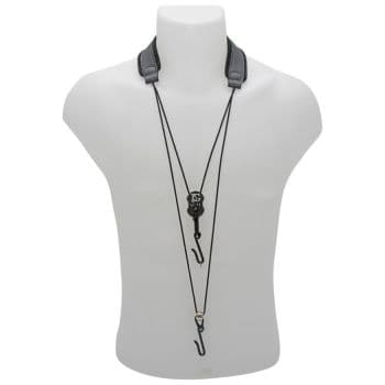 BG France Cordón Clarinete Bajo C-50B Cuero 2 Ganchos