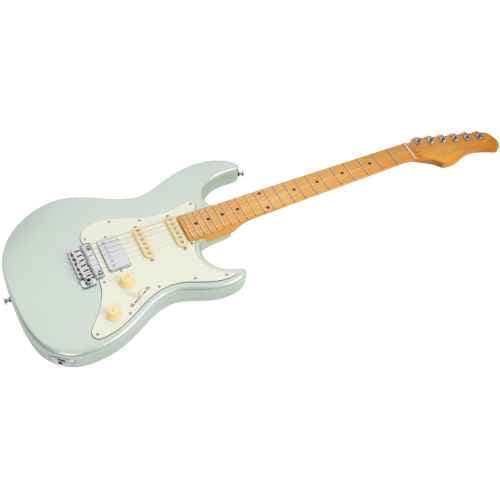 Larry Carlton S5 HSS SGM Surf Green Metallic Guitarra eléctrica S5 HSS SGM SURF GREEN METALLIC