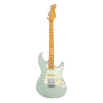 Larry Carlton S5 HSS SGM Surf Green Metallic Guitarra eléctrica S5 HSS SGM SURF GREEN METALLIC