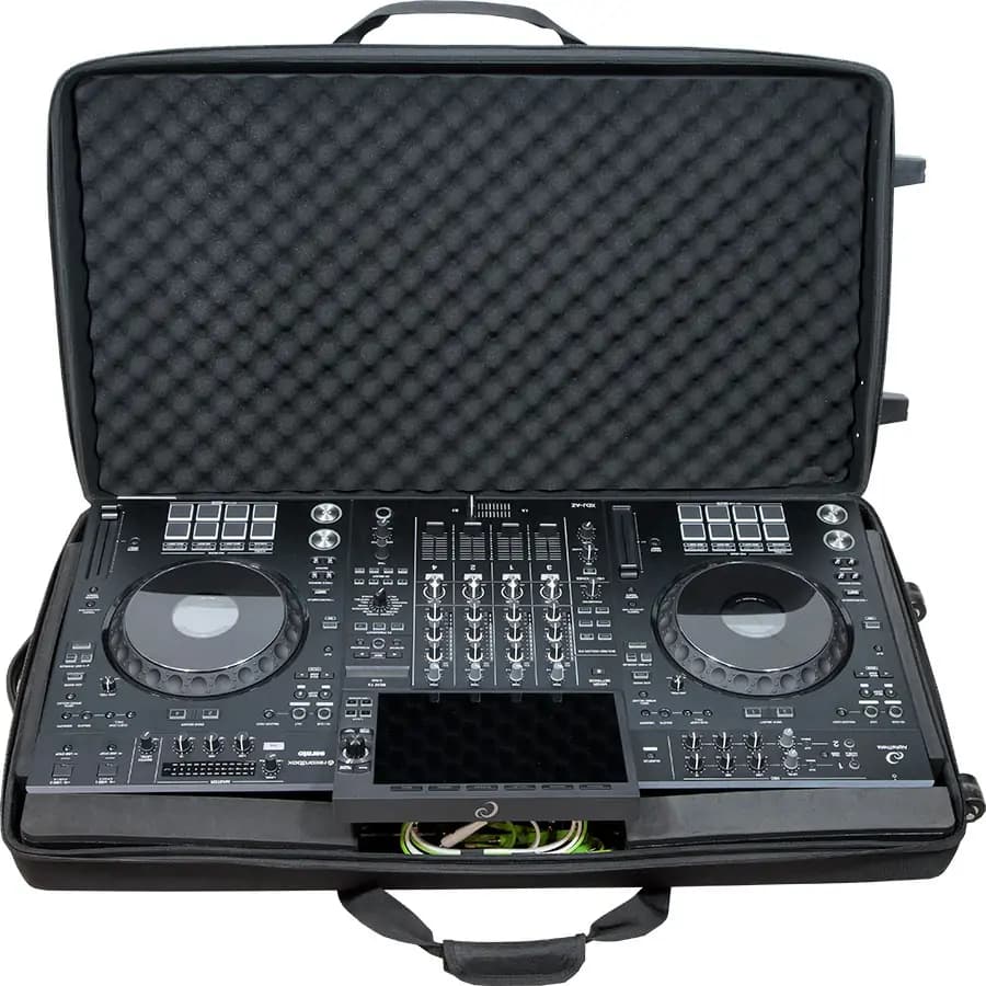 Walkasse W-MCB-XDJAZ-W Maleta DJ EVA Alphatheta® XDJ-AZ Negra (Ruedas & Cinta hombro). Walkasse W-MCB-XDJAZ-W