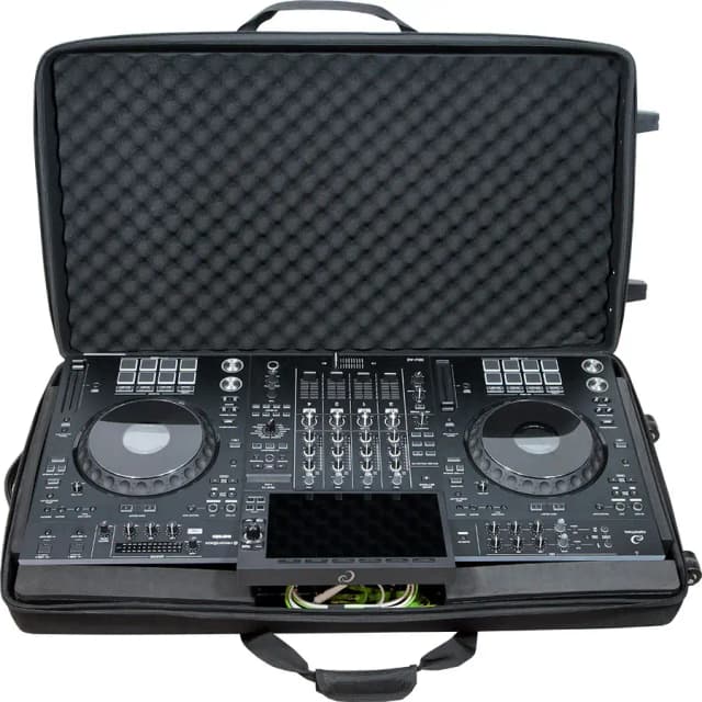 Walkasse W-MCB-XDJAZ-W Maleta DJ EVA Alphatheta® XDJ-AZ Negra (Ruedas & Cinta hombro). Walkasse W-MCB-XDJAZ-W