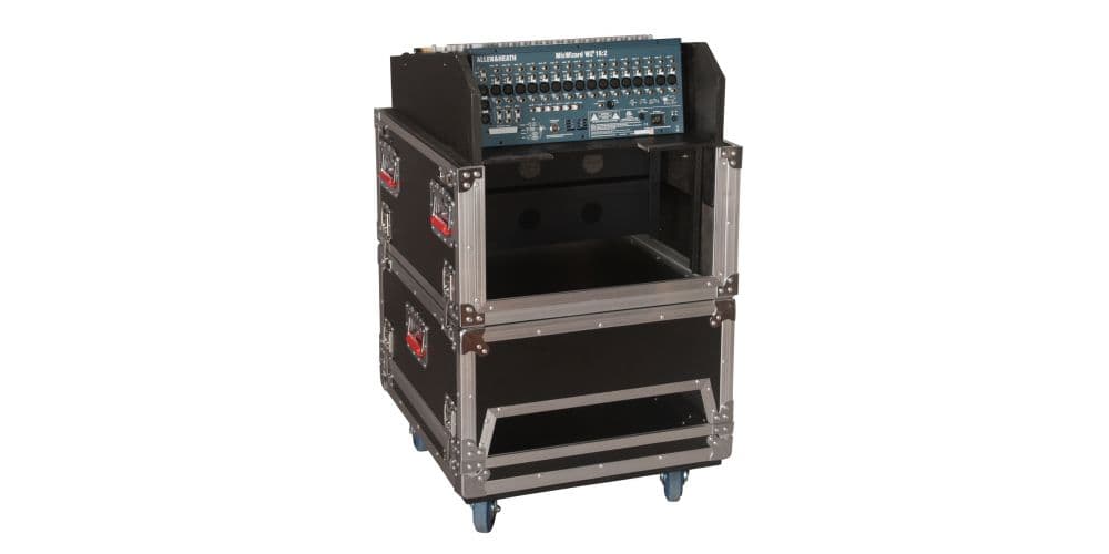 Gator G-TOUR-GRC-1406 Mueble Rack de 14 Unidades parte Superior y 6 Unidades parte Inferior G-TOUR-GRC-1406