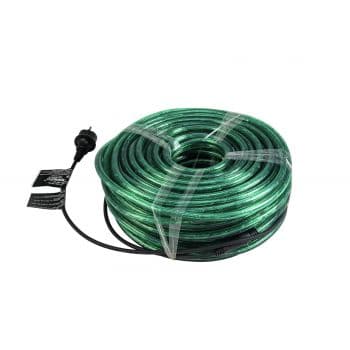 Eurolite rubberlight rl1-230v green 44m tira led