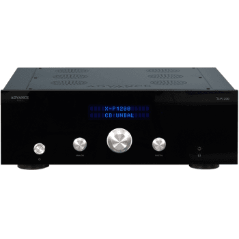 Advance paris x-p1200 black preamplificador