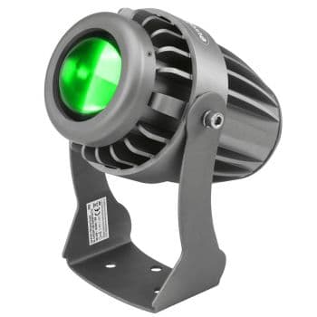 Eurolite led ip pst-10w pinspot verde