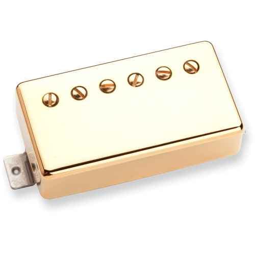 Seymour Duncan APH-1B Alnico II Pro Humbucker Raw Nickel/Gold Mesh Cover Pastilla para Guitarra APH-1B ALNICO II PRO HUMBUCKER RAW NICKEL/GOLD MES