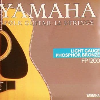 Yamaha fp1200 juego de cuerdas para guitarra acústica