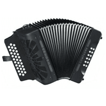 Hohner acordeón nova ii 80 bajos a-1242 negro