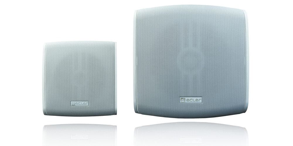 Ecler EMOTUS8ODWH Altavoz de Exterior de 2 Vías Blanco Pareja eMOTUS8OD-WH