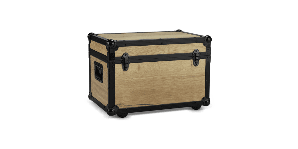 Adam Hall 372191 BLK - Rueda Giratoria de 100 mm con Freno, Negra 372191 BLK