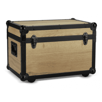 Adam Hall 372191 BLK - Rueda Giratoria de 100 mm con Freno, Negra 372191 BLK