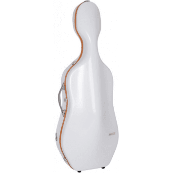Bam SUP1005XLWO Estuche Violonchelo Slim 2.9 Ice Supreme Hightech blanco/naranja SUP1005XLWO