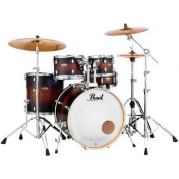 Pearl decade maple satin brown burst 22 dmp925s-c260