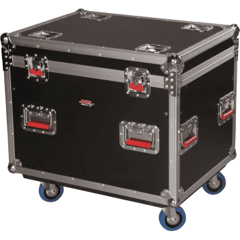 Gator g-tour-trk302212 flightcase con ruedas estilo tour de madera contrachapada