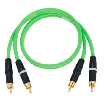 Cordial ceon dj rca 0,6 g cable 2 rca a 2 rca hembra 0,6 metros
