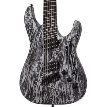 Schecter c-7 ms silver mountain silver mountain. guitarra eléctrica