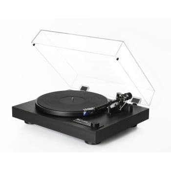 Dual cs618q black giradiscos hifi traccion directa control cuarzo