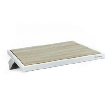 Norstone esse ws white-oak estante soporte pared para giradiscos