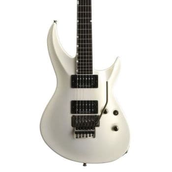 Esp eii horizon iii pearl white gold guitarra eléctrica