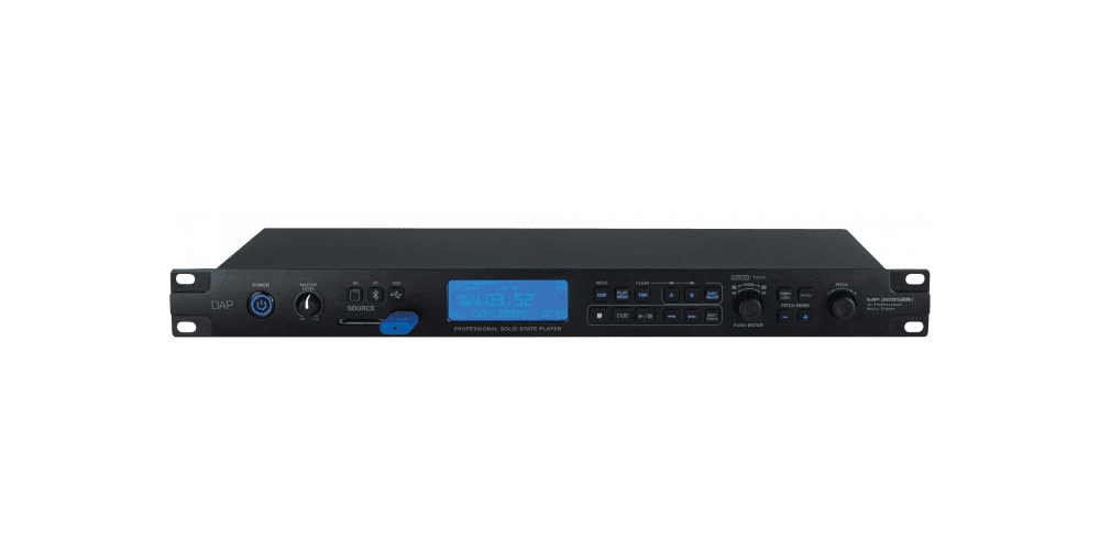DAP Audio MP-300SBU Professional USB/SD/BT Media Player MP-300SBU