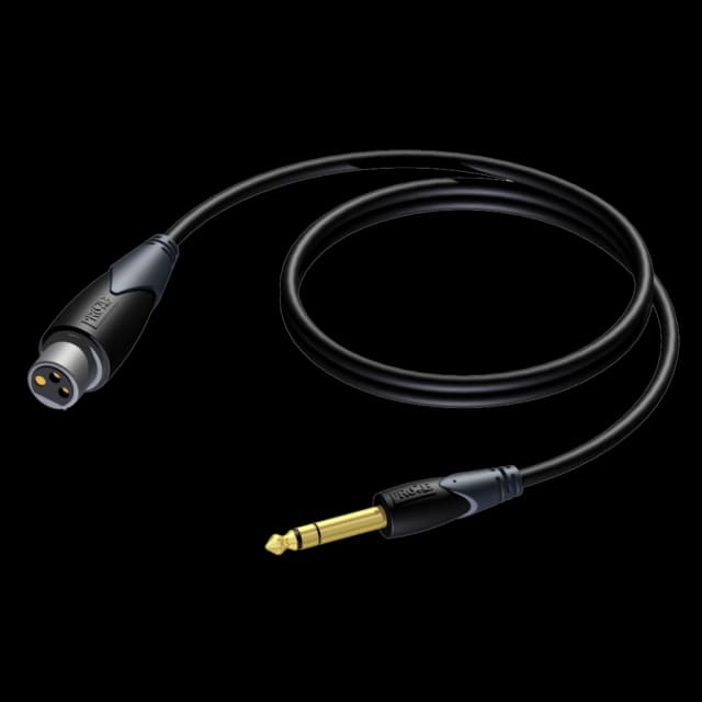 PROCAB CLA723/1.5 Cable XLR/JACK 1.5M PROCAB CLA723/1.5