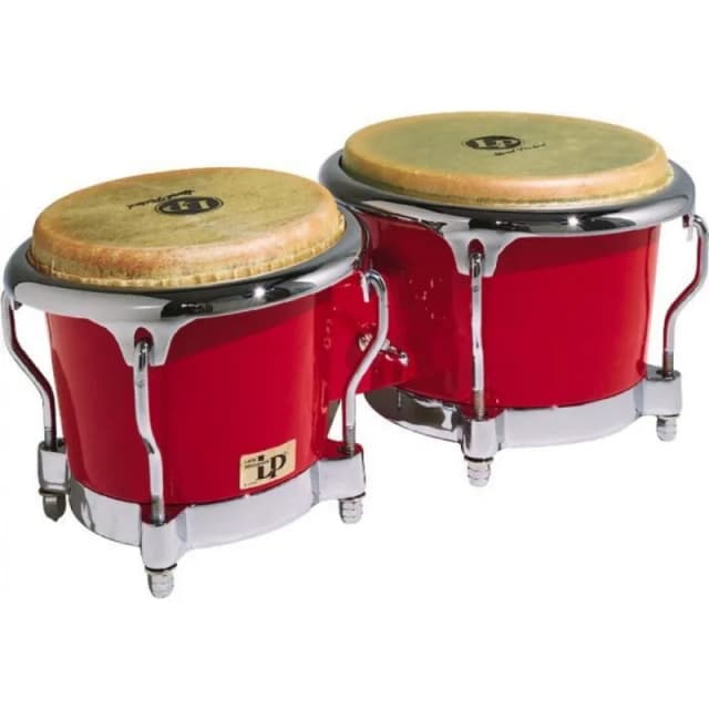 Lp bongo fiberglass rojo lp200xf-rd