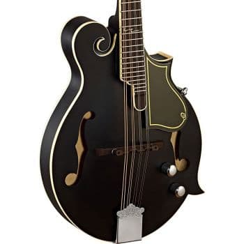 Ortega RMFE40SBK Mandolina Electrificada F-Type Black RMFE40SBK