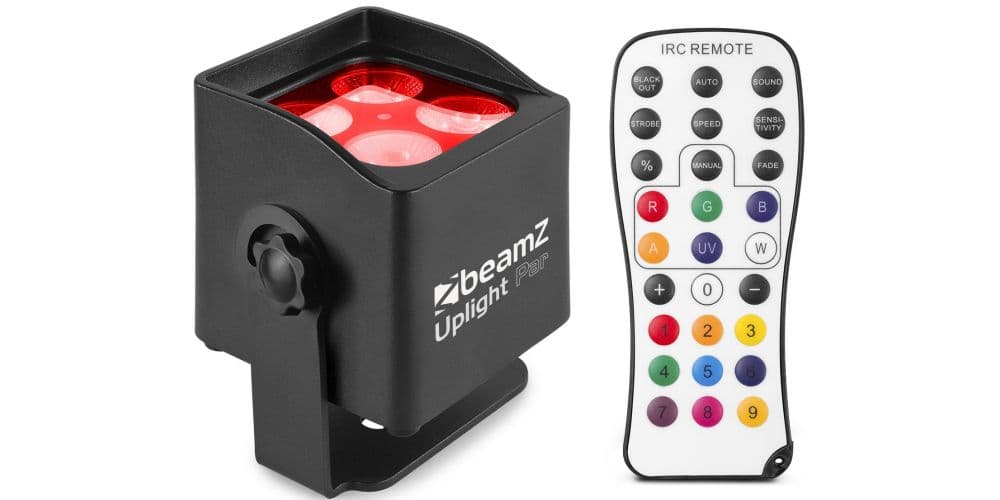 Beamz BBP44 Foco Mini Uplight a Batería 150586 ( REACONDICIONADO ) BBP44