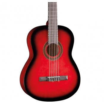 Eko cs-10 red burst guitarra clasica