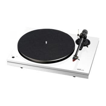 Music hall mmf 3.3 le white phono giradiscos traccion correa