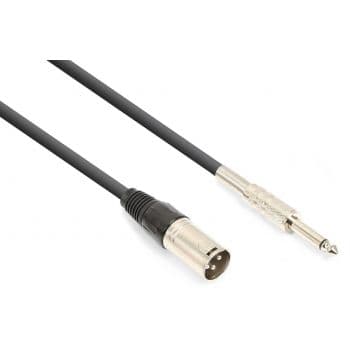 Vonyx Cable Xlr Macho-Jack 6.3 Mono 8m 177734 XLR Male-6.3 Mono 8.0m