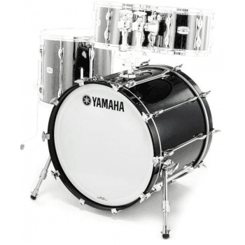 Yamaha recording custom solid black bombo 22x16 rbb2216sob