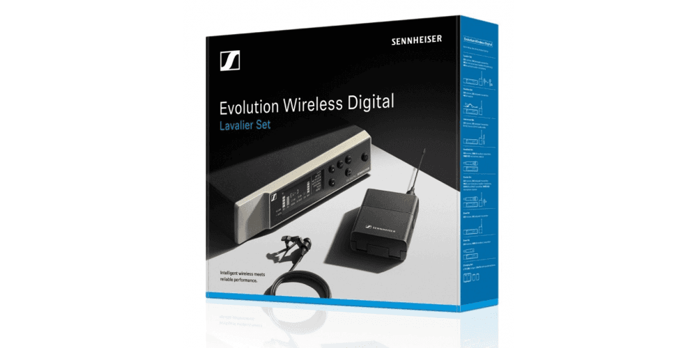 Sennheiser EW-D ME2 S7-10 Micrófono Inalámbrico Digital Lavalier EW-D ME2 S7-10