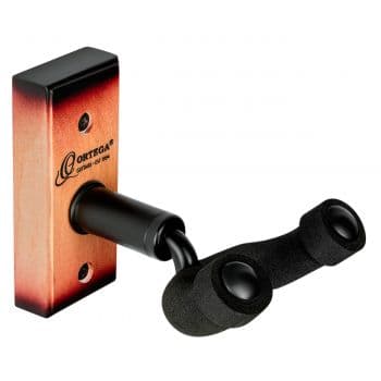 Ortega ouh-1tsb. soporte de pared para ukelele y mandolina tobacco sunburst