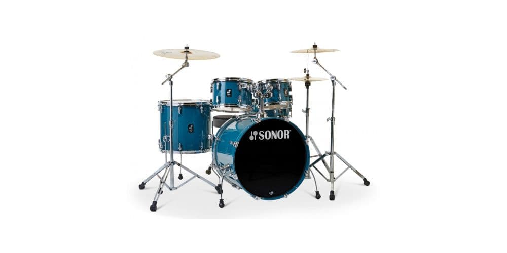 sonor AQ1 Stage Birch Caribbean Blue 22,10,12,16,14 Set de Bateria AQ1 Stage Birch Caribbean Blue 22,10,12,16,14