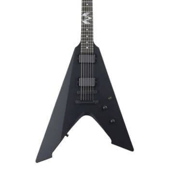 Esp eii vulture black satin guitarra eléctrica