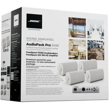 BOSE AUDIOPACK PRO S4 White Solucion Completa Musica ambiente para negocios AUDIOPACK PRO S4 White
