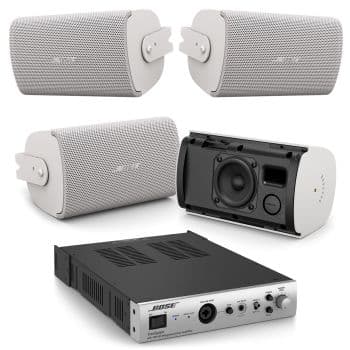 Bose audiopack pro s4 white solucion completa musica ambiente para negocios