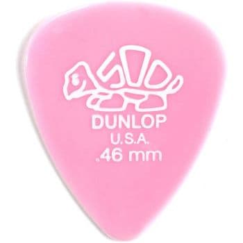Dunlop Delrin Standard de 0,46 mm Pack 12 Un. 41P46