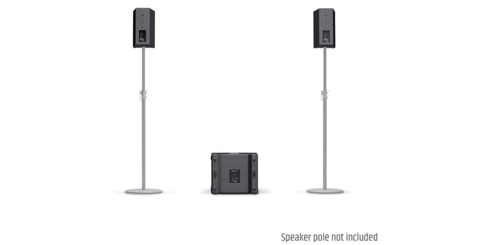 Ld systems STINGER G3 LOUNGE SET - 2 Altavoces Pasivos de 8" para Megafonía + 1 Subwoofer Pasivo de 15" + Rack de Amplificación STINGER G-3 LOUNGE SET