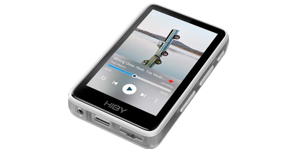 HIBY R1 Blanco Set Incluye Auriculares y Micro SD R1 Set Blanco