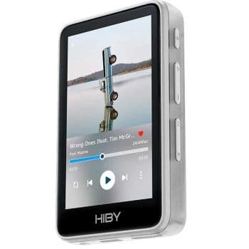 HIBY R1 Blanco Set Incluye Auriculares y Micro SD R1 Set Blanco