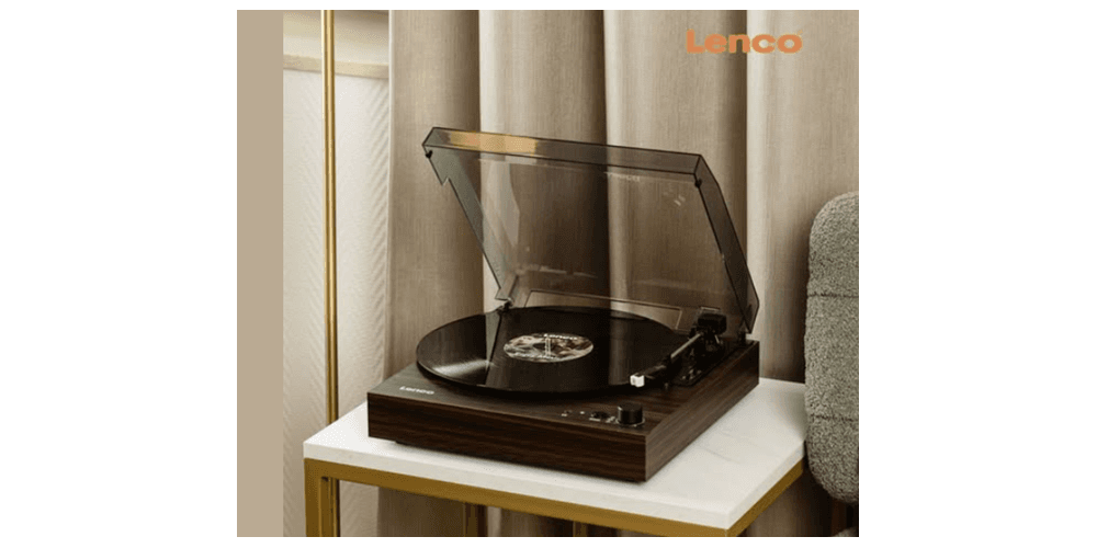 Lenco LS-15 WD Tocadiscos Bluetooth con Capsula Audio Technica LS-15 WD