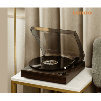 Lenco LS-15 WD Tocadiscos Bluetooth con Capsula Audio Technica LS-15 WD