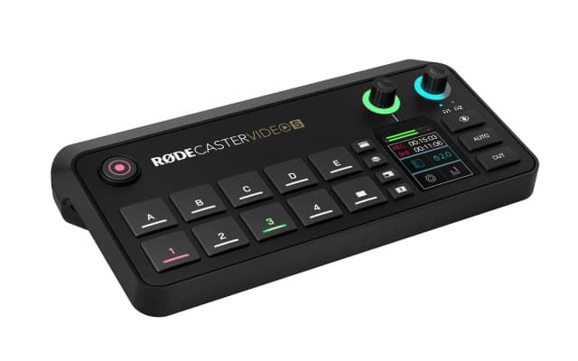 Rode rodecaster vídeo s consola vídeo