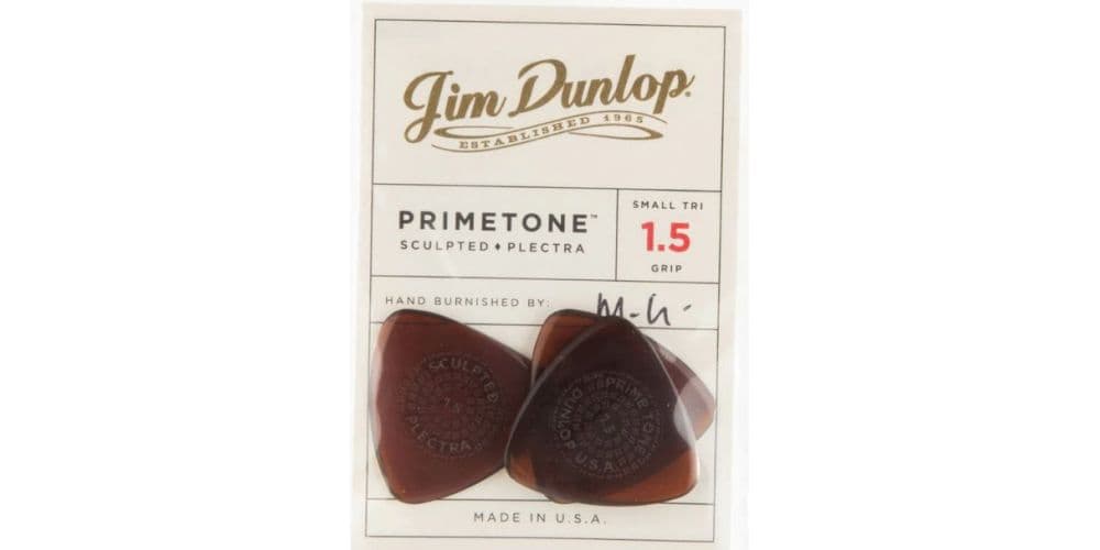 Dunlop Primetone Small Triangle Grip de 1,5 mm Pack 3 Un. 516P150