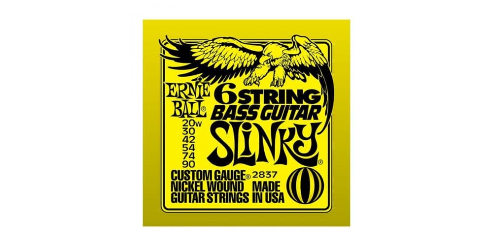 Ernie Ball 2837 Slinky Baritone 6 Cuerdas 20-90 2837