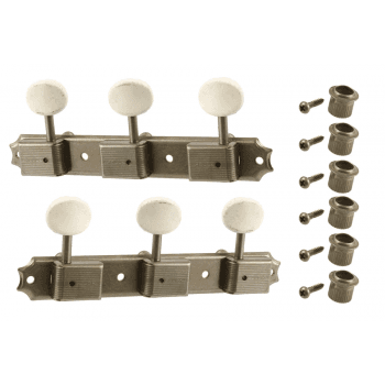 Gotoh tk-0700-007 tira de teclas deluxe 3x3 estilo vintage 2 piezas